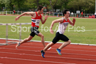 Mens under-17 hurdles, North Eastern Track and Fields Champs., Middlesbrough. Photo: David T. Hewitson/Sports for All Pics